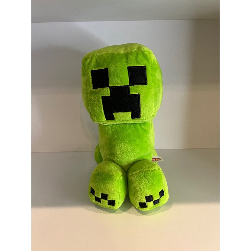 Mattel Minecraft‎ Creeper Plush Green Stuffed Animal Toy Mojang Studios 8 Inch